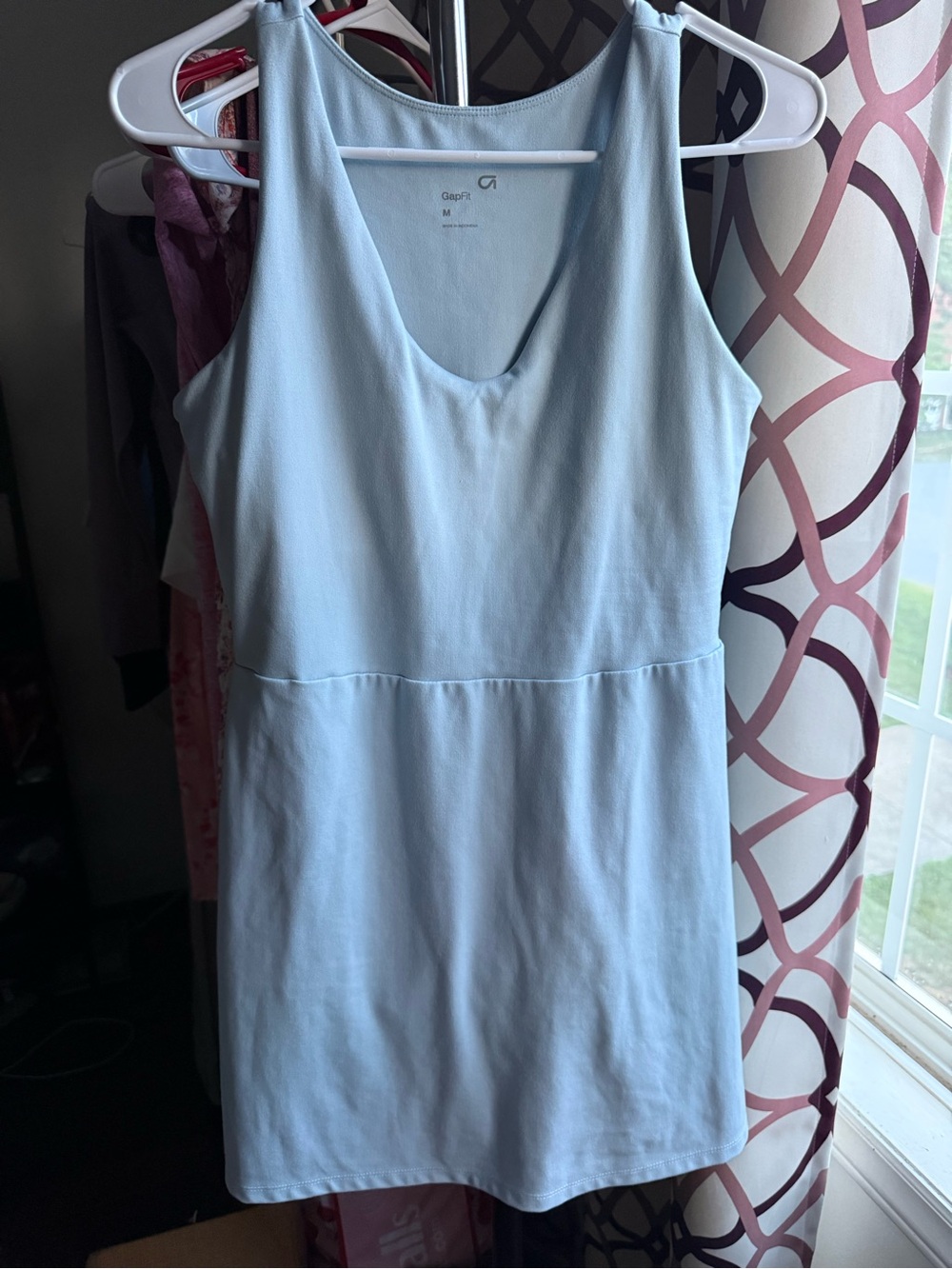 GAP Pale Blue Sleeveless Mini Dress